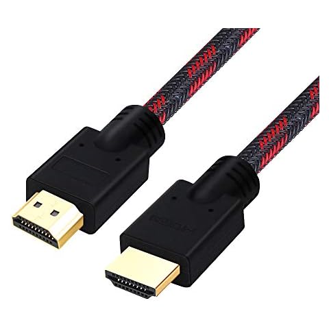 SHULIANCABLE HDMI Cable, Supports 1080p, UHD, FHD, 3D, Ethernet, Audio Return Channel for Fire TVHDTV/Xbox/PS3 (16Ft/5M) Cover