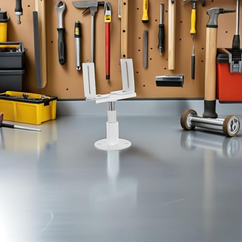 Soporte de radiador ajustable para suelos y paredes débiles 7