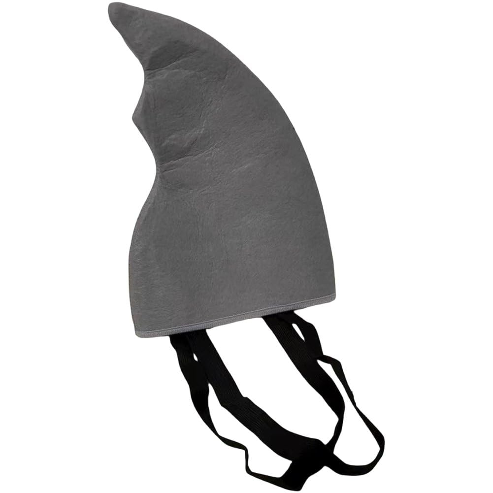Dinntty Cute Shark Fin Costume, Funny Shark Fin Props, Under the Sea Costume with Shoulder Straps for Halloween Party
