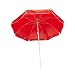 Produktbild Strandschirm / Sonnenschirm / stufenlos verstellbar / Farbe: rot
