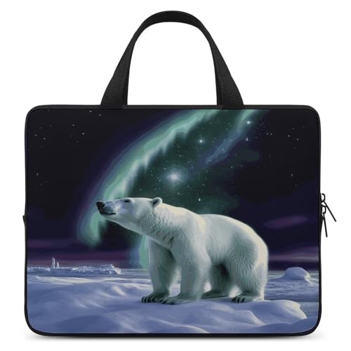 Sacoche ordinateur portable ours polaires pour le travail et les trajets quotidiens