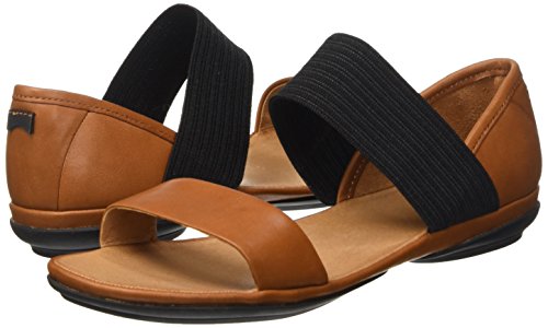 Camper Sandalo Basso Right Nina Marrone/Nero EU 39...