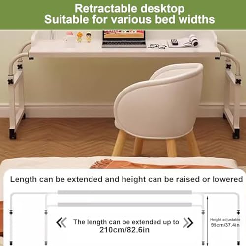 Table pliante réglable rectangulaire pour manque d'espace