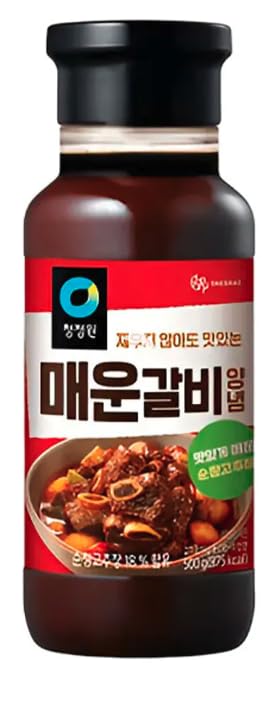 Daesang O'food Korean Spicy Galbi Marinade Sauce for Ribs 500g