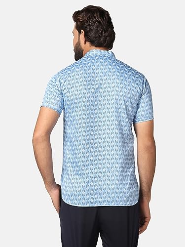 Image of TAHVO Men's Regular Fit Long Sleeves Cotton Formal Shirt