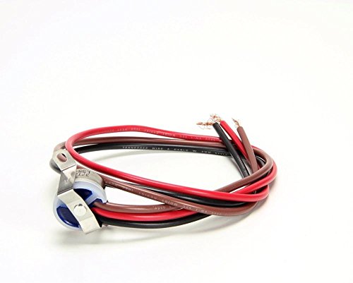 TRUE 800316 SWITCH DEF TERM 37T23 FREEZER - Push Button Toggle - Stainless Steel - Red - Manual - 1 Count