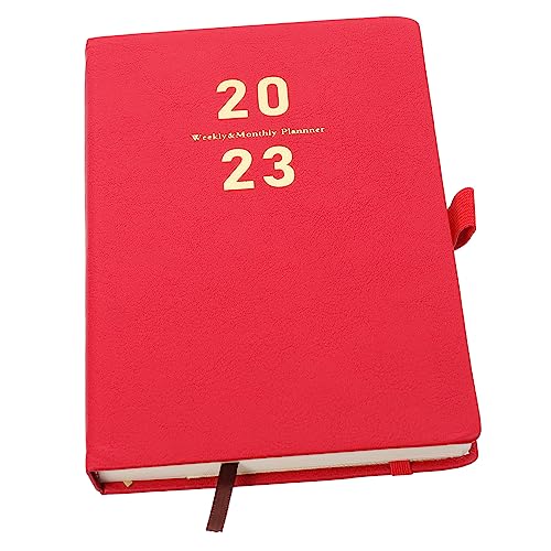 Uonlytech Cuaderno De Planificación Diaria De Notas Para Gestión Del Agenda Decorativa Planificador Semanal y Mensual Gsm
