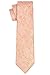 KissTies Mens Peach Tie Classic Paisley Formal Necktie + Gift Box