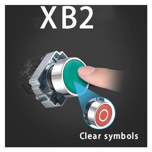 Interrupteur ZB2-BA45C bouton 22mm pour réinitialisation de tableau - 8