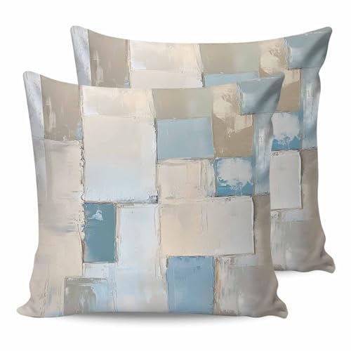 24x24 Pillow Covers Set of 2, Vintage Throw Pillow Covers