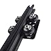 STOBAZA Aluminum Profile Pulley Wheel with Slide Plate for 2020 Extrusion Gantry Systems Wear-Resistant 3D Printer Parts and Accessories Industrial Wheels for Smooth Sliding