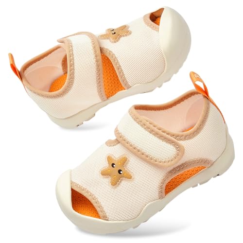 Balabala Sandals Toddler Boys Girls Walking Shoes Breathable Quick Dry Barefoot Shoes Non Slip Kids Sandals for Hiking Casual