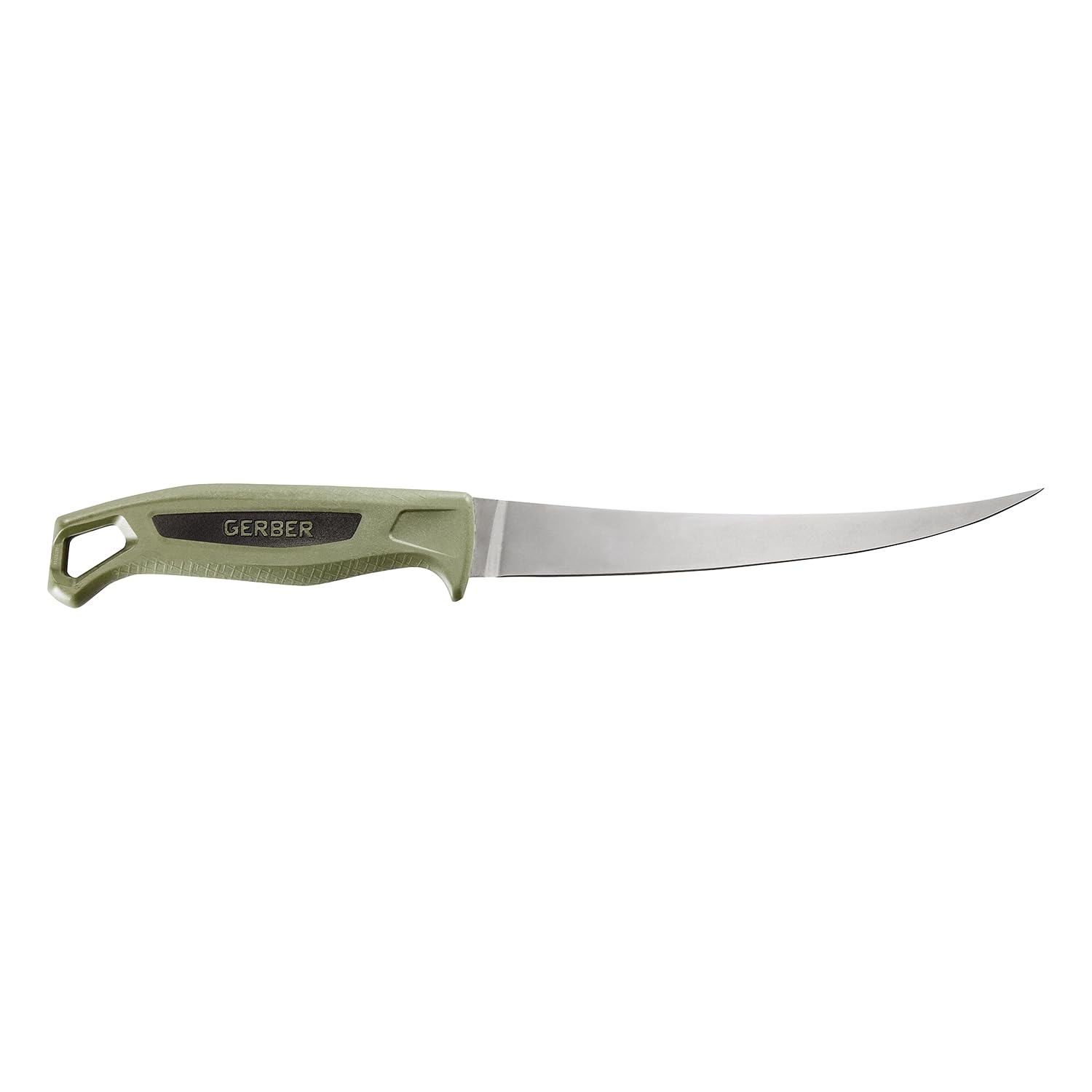 Gerber Cuchillo filetero con funda, Ceviche Fillet 7.0, Con tecnología SaltRx, Longitud de hoja: 17,7 cm, Peso: 88 g, 31-004132
