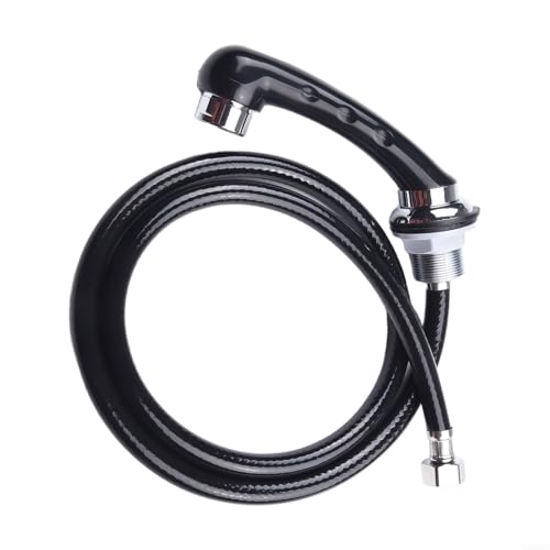 ZiStarlilife Juego de cabezal de ducha y manguera, cabezal de aspersor no presurizado, cabezales de ducha y mangueras para peluquería, manguera de lavabo