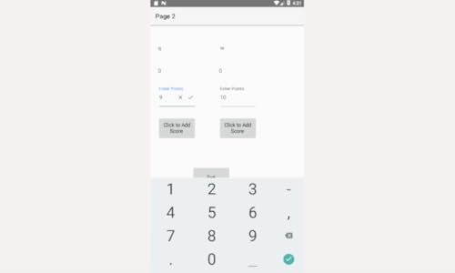 Horse Shoe Scorecard