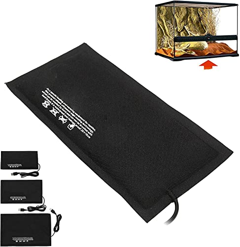 Manta térmica para reptiles con temperatura ajustable USB miniatura 3