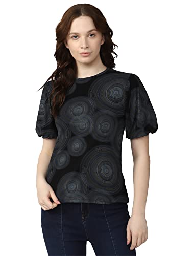 Image of Van Heusen Women's Cotton Regular Fit T-Shirt