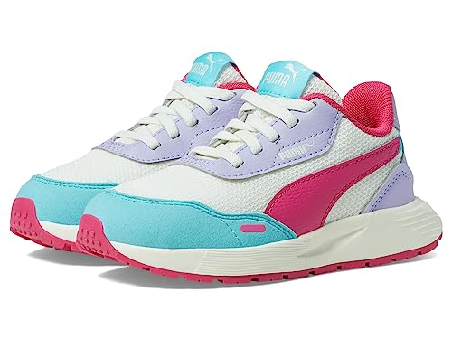 PUMA Kids Boys Runtamed Lace Up Sneakers Shoes Casual - Blue, White