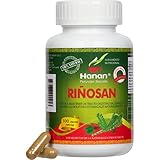 Riñosan Kidney Cleanser 100 Capsules of Chanca Piedra, Horsetail, Cat’s Claw, Stonebreaker Herbal...