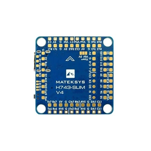 Contrôleur de vol H743-SLIM carte V4 double ICM42688P alimentation 2-8S pour réparation drone FPV