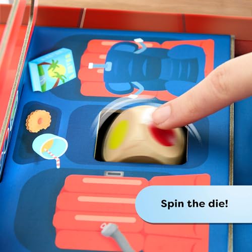 Image of HABA My Very First Games: Hello Vacation - Color-Matching Toddler Game for Ages 2+, Preschool Learning Toy and Educational Toys for Kids with 3D Car