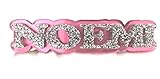 Hair Barrette Personalized Custom Any Name or Word Barrettes, Hair Accessory Hair Clip, Hair Tie Diamond Look - With Your Name, Made To Order Barrette - It's Stunning, Attractive and Gorgeous Design