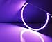 iJDMTOY 7-Color RGB LED Halo Ring Lighting Kit Compatible with 2010-2015 Chevrolet Camaro Reflector Halogen Front Road Illuminating Light Retrofit w/Adjustable Setting
