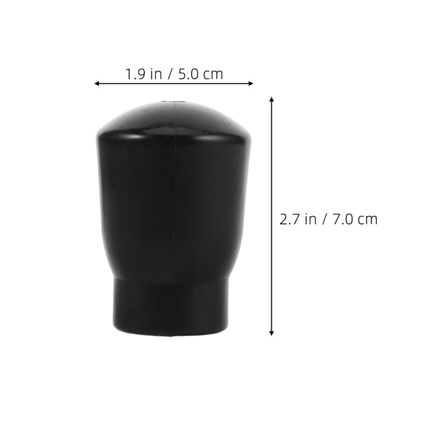 Alasum Tope Negro 6 Piezas para Hierro de Cable Equipo de Fitness