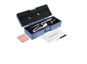 UNICHROME 0-32% Brix Refractometer Sugar Concentration Sugar Ratio Meter Boron Oil Milk Juice
