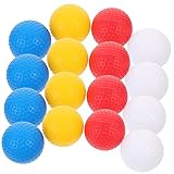 Yardwe 16pcs Golf Training Balls Bulk Golf Balls Improve Distance Accuracy for Practice Training