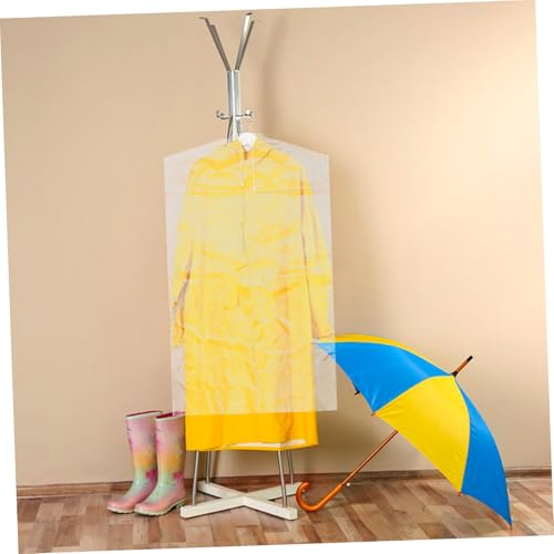 60pcs Garment Bags for Hanging Plastic Dry Cleaning Bags Boys and Girls Suit Cover Storage Clothing3