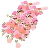 FELTECHELECTR 2bags Decorative Birthday Party Confetti for Showers and Celebrations Reusable Paper Decoration for Photo Backdrops and Craft Projects Themed Party Supplies