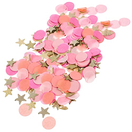 FELTECHELECTR 2bags Decorative Birthday Party Confetti for Showers and Celebrations Reusable Paper Decoration for Photo Backdrops and Craft Projects Themed Party Supplies