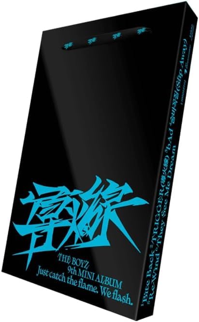 THE BOYZ TRIGGER 導火線 9th Mini Album Standard Ver(FLASH VER.)