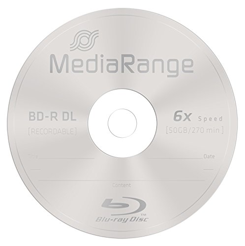 MediaRange MR507 Disque Vierge Blu-Ray support haute densité fiable