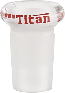 ADAMAS-BETA Glass Converter Adapter Glass Transfer Reducer for Chemistry Laboratory (14mm Female to 19mm Male)