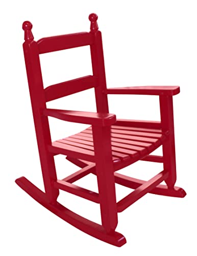 Leigh Country Heartland Junior Rocker-Red Rocking Chair #TOP1