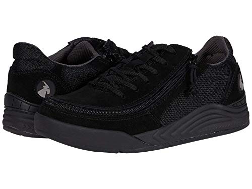 Women's Black Suede/Mesh BILLY Comfort Classic Lows B (Medium) / 10 US Women's