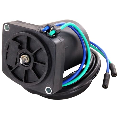 DISCOUNT STARTER & ALTERNATOR 10820N 12 Volt 2 Wire Tilt Trim Motor Compatible With/Replacement for Mercury Mariner 1993-1995 Design II 811628 3 Ram Integral