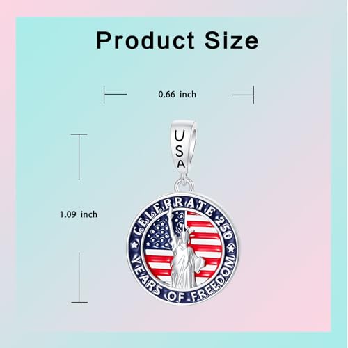 Image of LUXILLA Love You Best Friend Grandma Wife Heart Charm 925 Sterling Silver Charms Fit for Bracelets Necklace Jewelry Gift for Women