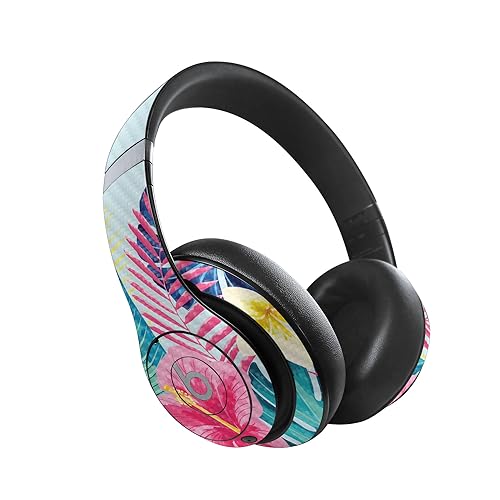 Image of MightySkins Carbon Fiber Skin Compatible with Beats Studio Pro - Summer Vibes | Protective, Durable Textured Carbon Fiber Finish | Easy to Apply