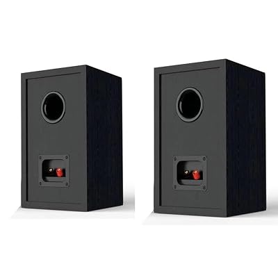 1 Pair Passive Range Monitor Studio Speakers Soundbox with 4 Inch Ribbon Tweeeter