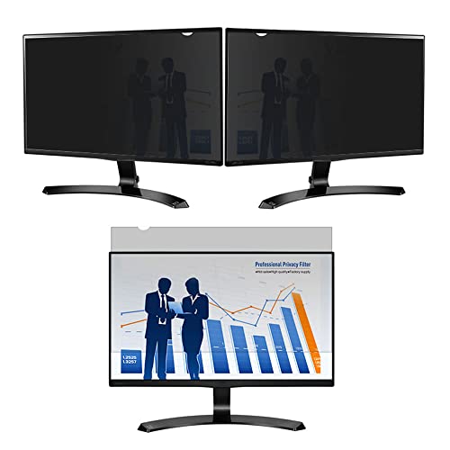 Docooler 19 Inch - 16:10 Aspect Ratio - Laptop Privacy Screen Filter Reversible High for Widescreen Laptop - Transmittance 30 Degree Invisible Anti-UV Anti-glare Film - Image 3