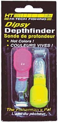 HT Enterprise FDFB-3 Dipsey Depthfinders 2/Pk - Pink/Yellow Colors - 1 1/4 Oz.