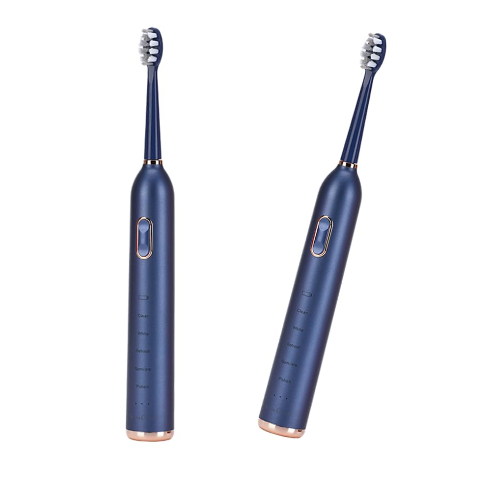 Sonic Electric Toothbrush for Women Men, Electric Toothbrush with 2 Brush Heads, Ultra Whitening 38,000 VPM Motor, 5 Cleaning Modes 2 Minute Timer, Type C USB Rechargeable, One Charge for 60 Days - Blue (B0DF2VDH98) Amazon Price History, Amazon Price Tracker