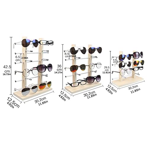 Support de lunettes de soleil double rangée pour éviter les rayures