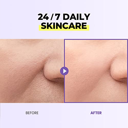 Glam Up Firm Hydrating Bakuchiol + Vegan Bamboo Toner Pads Soft, Natural Retinol Alternative | Hypoallergenic Natural Cotton Gauze For Fine Lines And Dry, Aging Skin (65 Pads) #TOP4