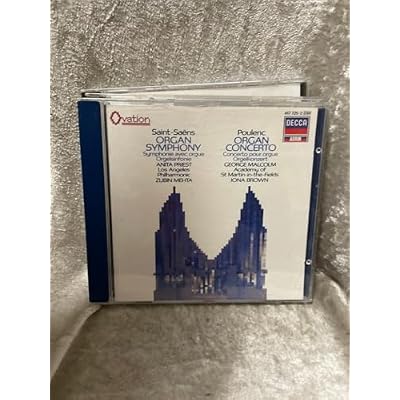 Saint-Saens - Symphony 3 " Organ " / Organ Concerto & Poulenc - Organ Concerto