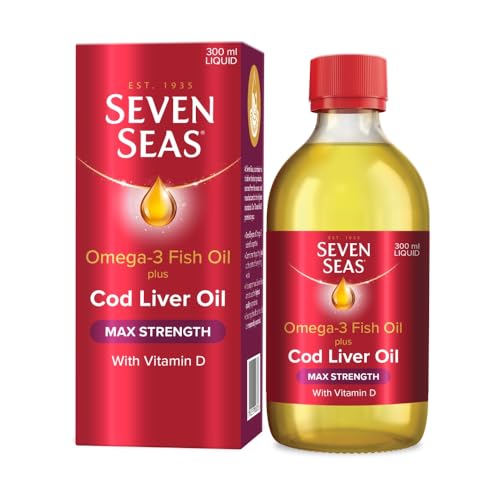 Seven Seas Extra High Strength Pure Cod Liver Oil 300ml