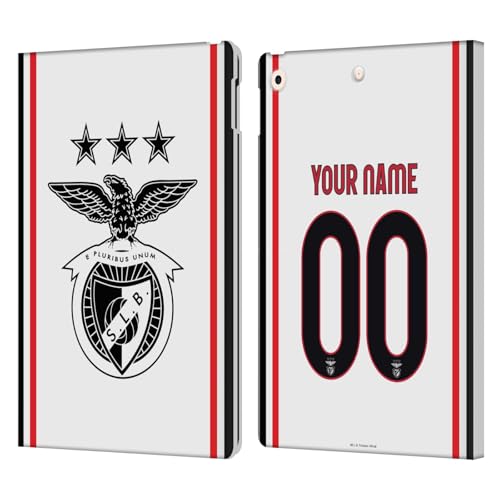 Étui portefeuille cuir iPad 10.2 personnalisé Benfica Away